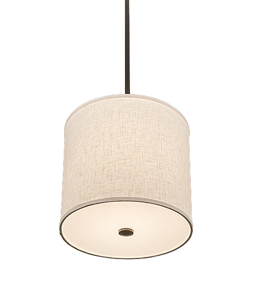 12" Wide Cilindro Textrene Pendant