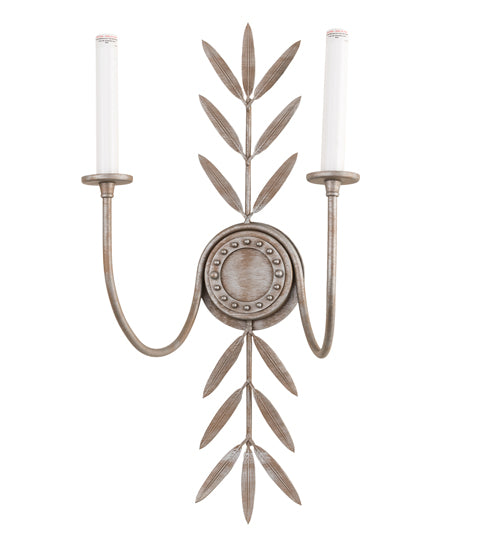 12" Wide Sunflower 2 Light Wall Sconce