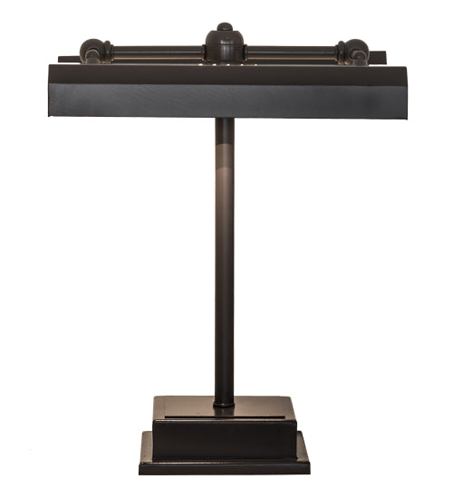 16" High Utica Library Banker'S Lamp