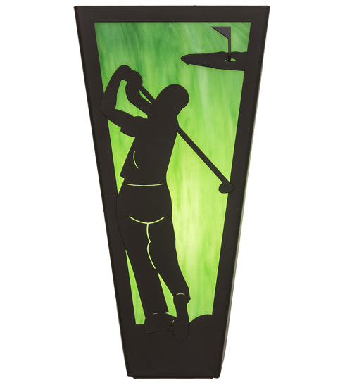 6" Wide Golf Wall Sconce