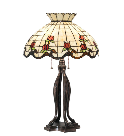 31.5"H Roseborder Table Lamp