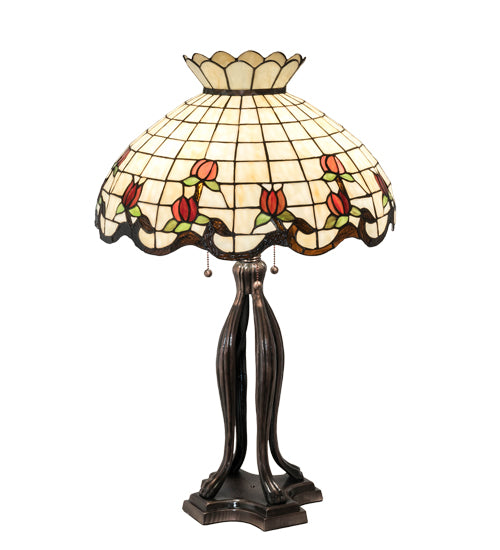 31.5"H Roseborder Table Lamp