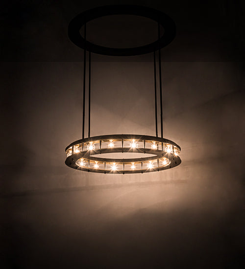 49" Wide Alva Cilindro 16 Light Pendant