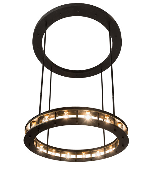 49" Wide Alva Cilindro 16 Light Pendant