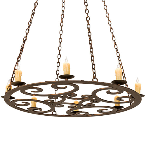 42" Wide Ashley 8 Light Pendant