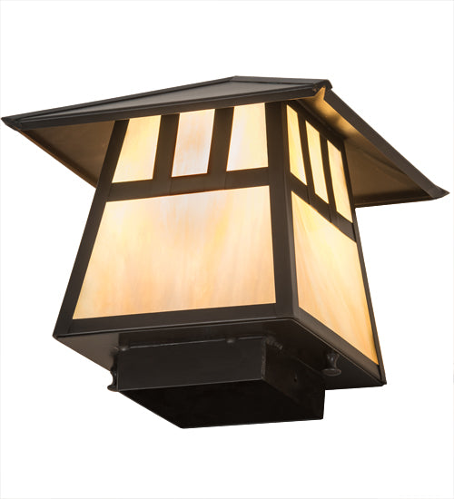 8"Sq Stillwater Double Bar Mission Deck Light