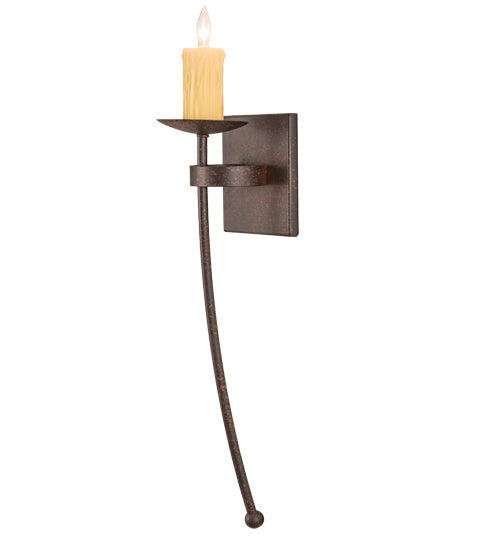 6" Wide Bechar Wall Sconce