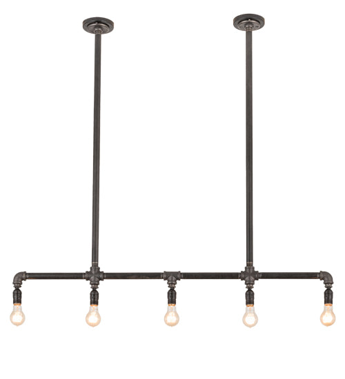 48" Wide Alva Conduttura 5 Light Pendant