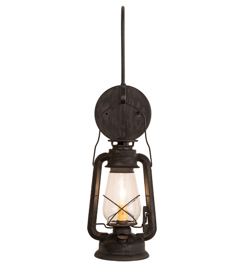 7"W Miners Lantern Wall Sconce