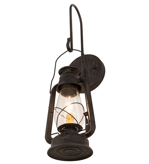 7"W Miners Lantern Wall Sconce