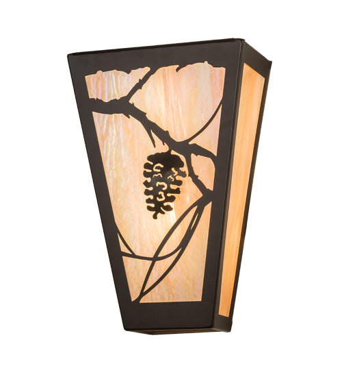 11" Wide Whispering Pines Wall Sconce