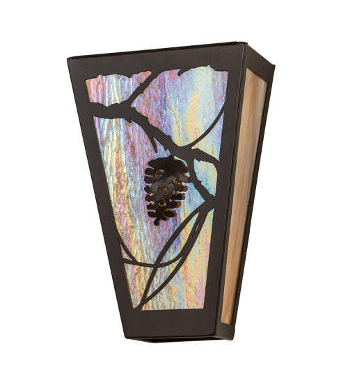 11" Wide Whispering Pines Wall Sconce