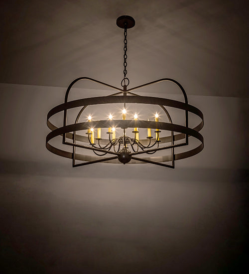 48" Wide Aldari 12 Light Chandelier