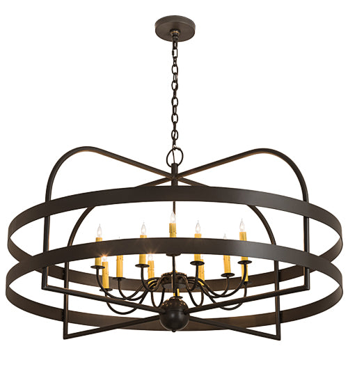 48" Wide Aldari 12 Light Chandelier