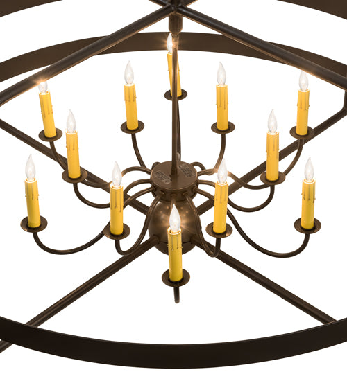 48" Wide Aldari 12 Light Chandelier