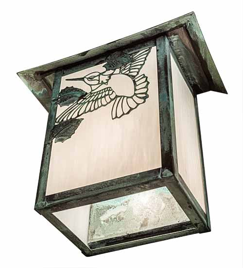 9" Wide Seneca Hummingbird Wall Sconce