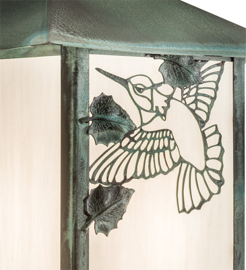 9" Wide Seneca Hummingbird Wall Sconce