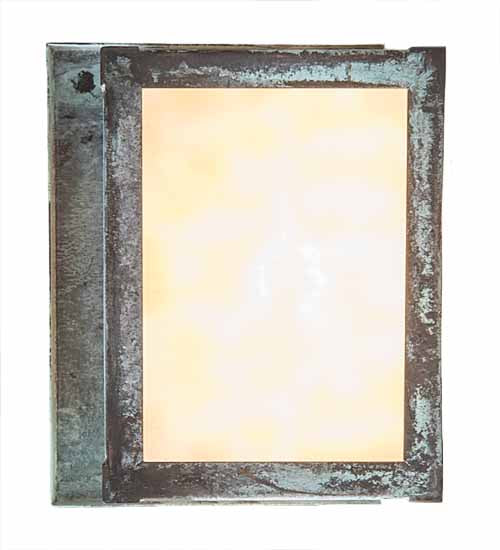 8" Wide Hyde Park "T" Mission Wall Sconce