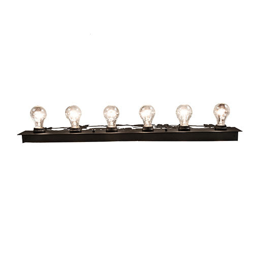 32" Wide Bear Family 6 Light Vanity Light