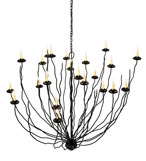 54" Sycamore 22 Lt Chandelier