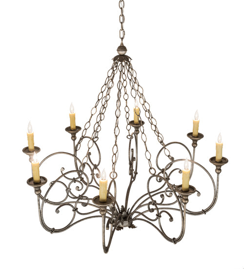 42" Wide Rachelle 8 Light Chandelier