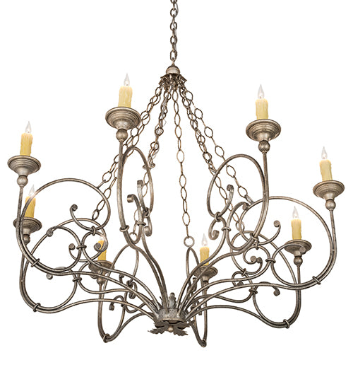 42" Wide Rachelle 8 Light Chandelier