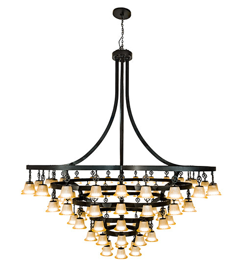 114" Wide Cretella 86 Light Chandelier