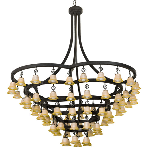 114" Wide Cretella 86 Light Chandelier