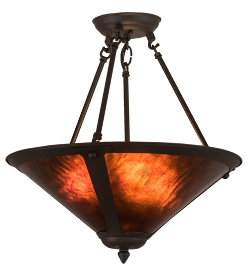 17" Wide Sutter Inverted Pendant