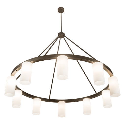 72" Wide Loxley Needham 10 Light Chandelier