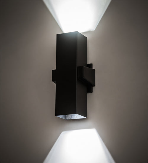 6" Wide Quadrato Torre Wall Sconce