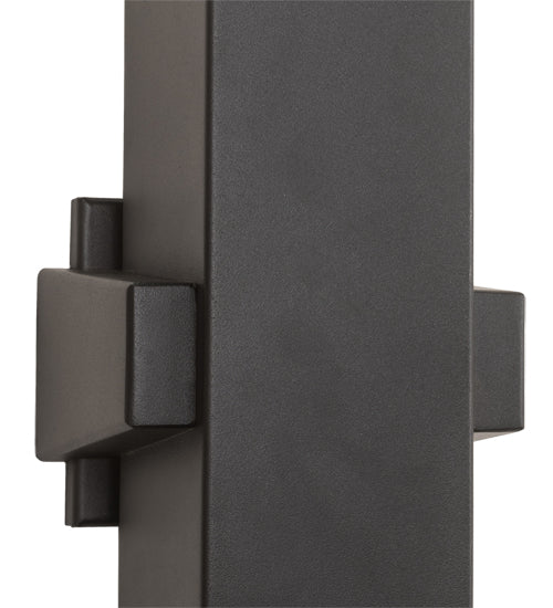 6" Wide Quadrato Torre Wall Sconce