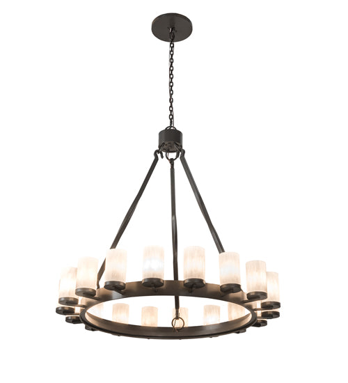 48" Wide Noziroh Ring 18 Lt Chandelier