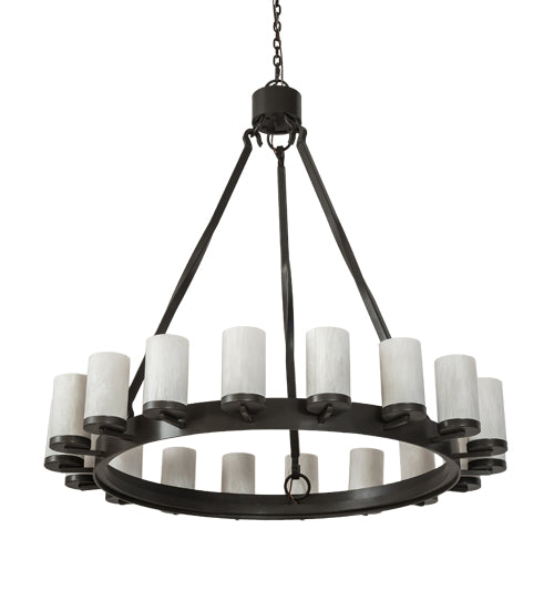 48" Wide Noziroh Ring 18 Lt Chandelier