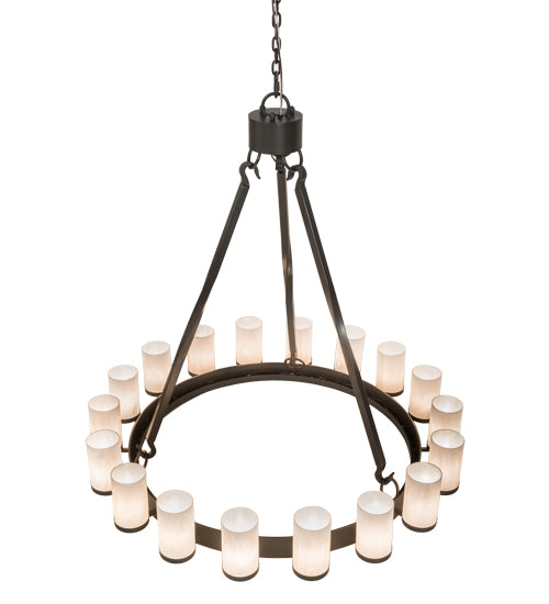 48" Wide Noziroh Ring 18 Lt Chandelier