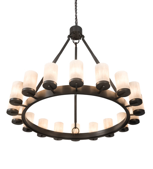 48" Wide Noziroh Ring 18 Lt Chandelier