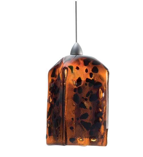 4"Sq Metro Fusion The Rock Mini Pendant