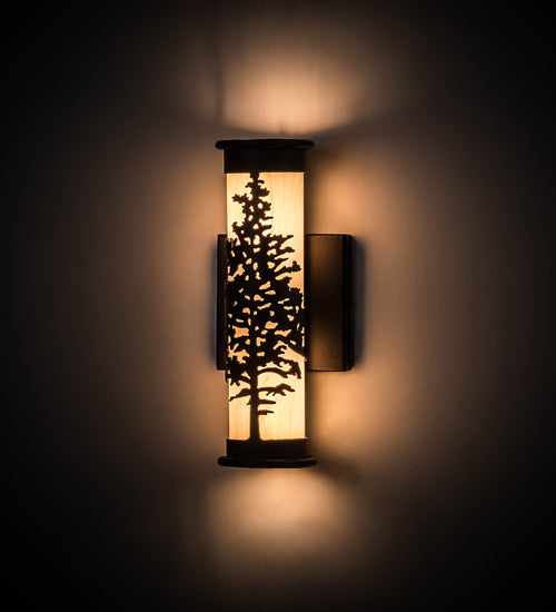 5" Wide Tamarack Wall Sconce