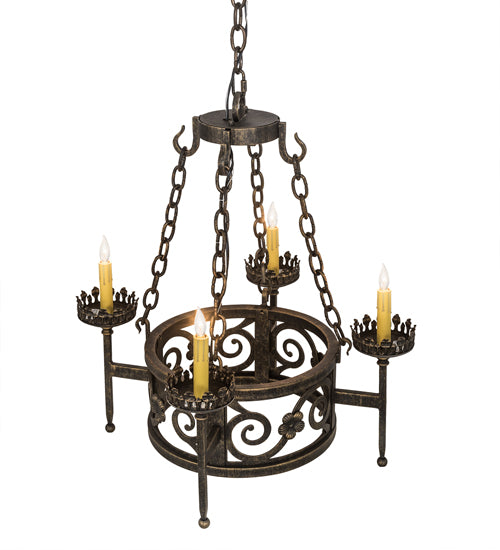 24" Wide Majella 4 Light Chandelier