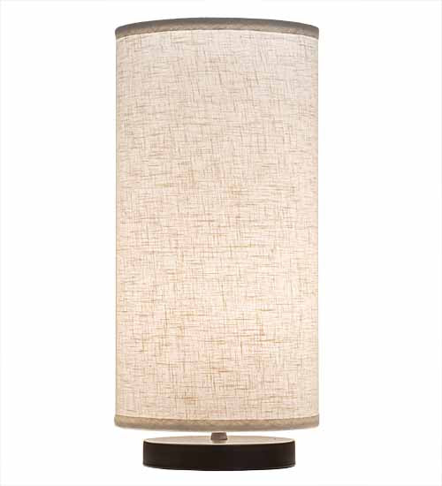 8" Wide Cilindro Textrene Table Lamp