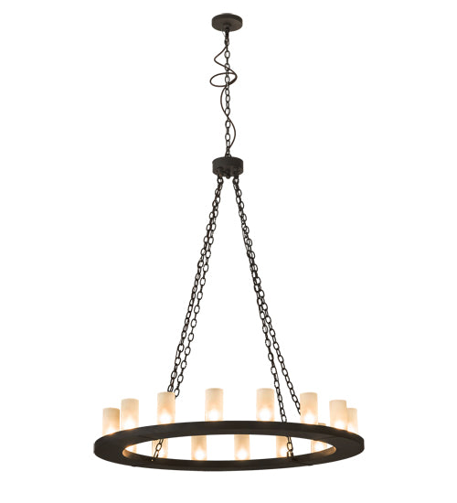 48" Wide Loxley 16 Lt Chandelier