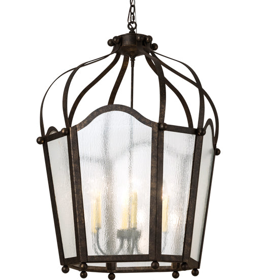 32" Wide Citadel 6 Lt Pendant