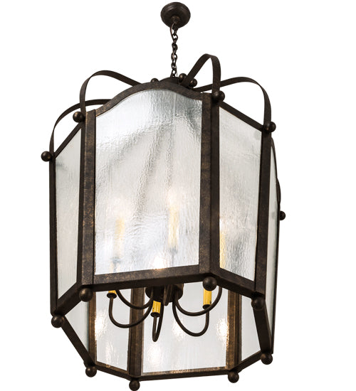 32" Wide Citadel 6 Lt Pendant