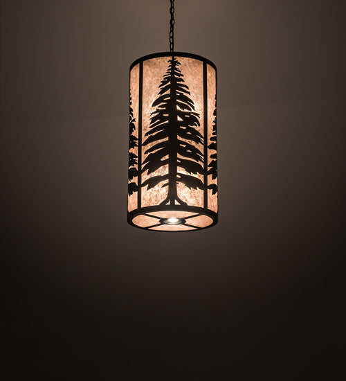 18" Wide Tall Pines Pendant