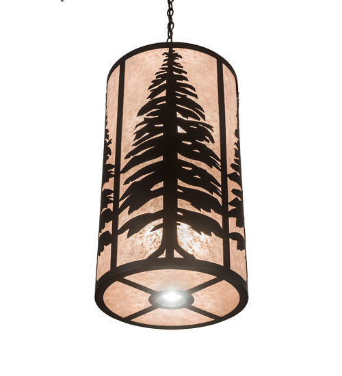 18" Wide Tall Pines Pendant