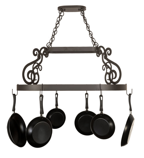 38" Long Neo Pot Rack