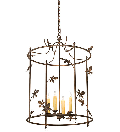 25" Wide Jillian 4 Light Pendant