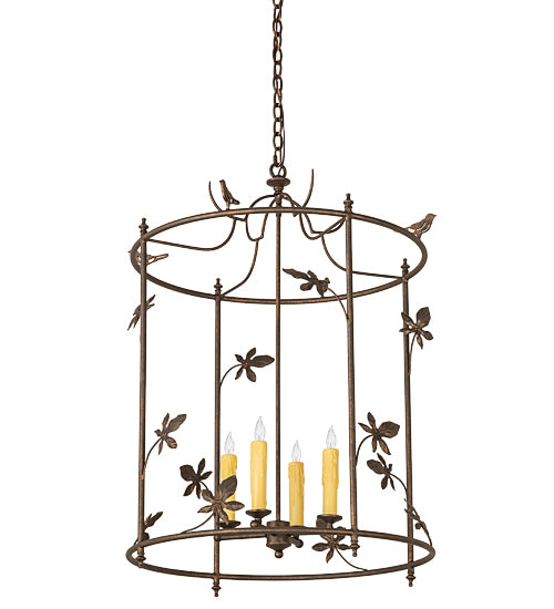 25" Wide Jillian 4 Light Pendant