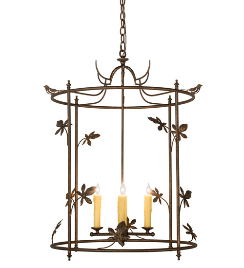 25" Wide Jillian 4 Light Pendant