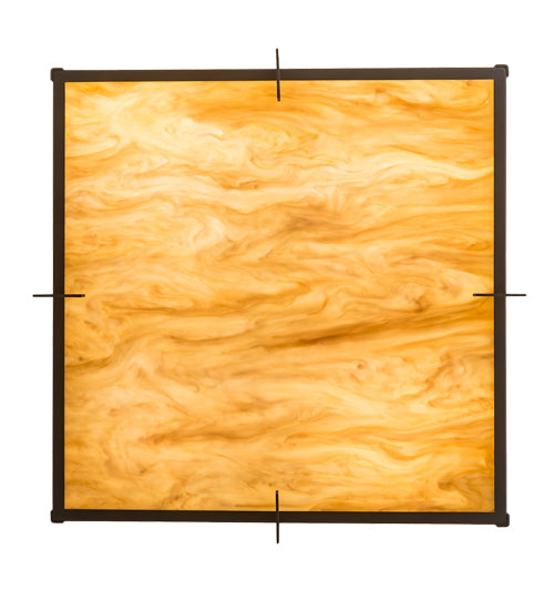 24" Square Martis Inverted Pendant